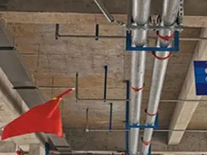 万柏林管廊支架的安装方法